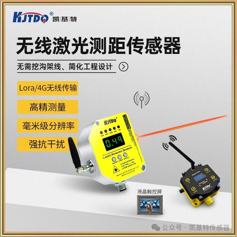 新品推薦 | 凱基特?zé)o線激光測(cè)距傳感器
